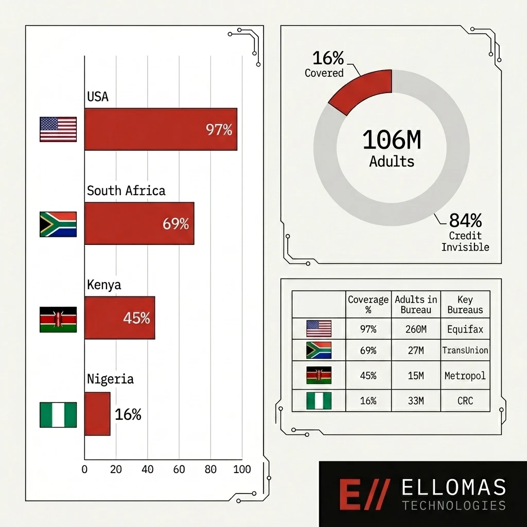 The Credit Gap: Why 85% of Nigerian Adults Are Credit Invisible